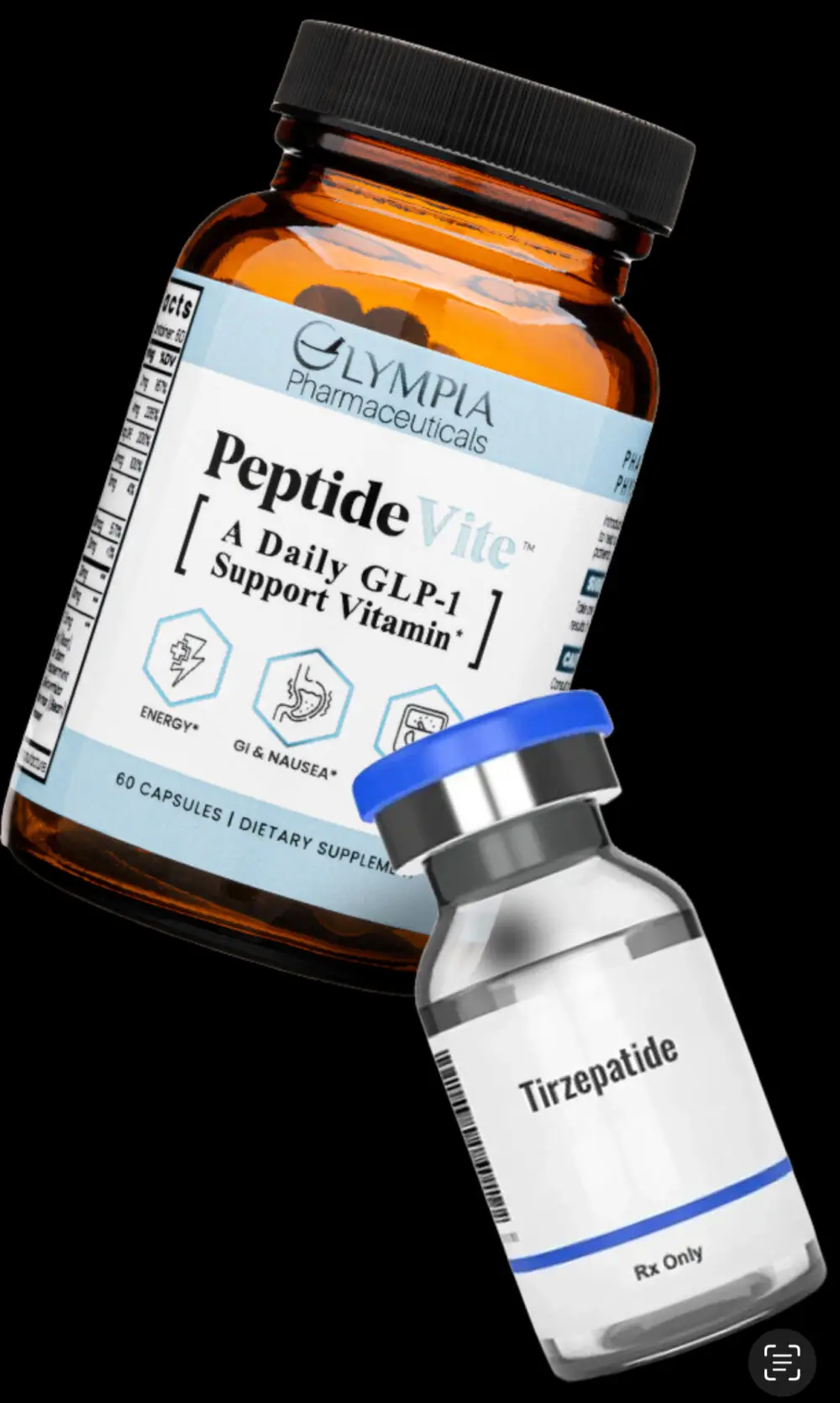 Bundle Tirzepatide Injectable 10mg/ml -10mg (1.5ml) Vial / Peptide Vite