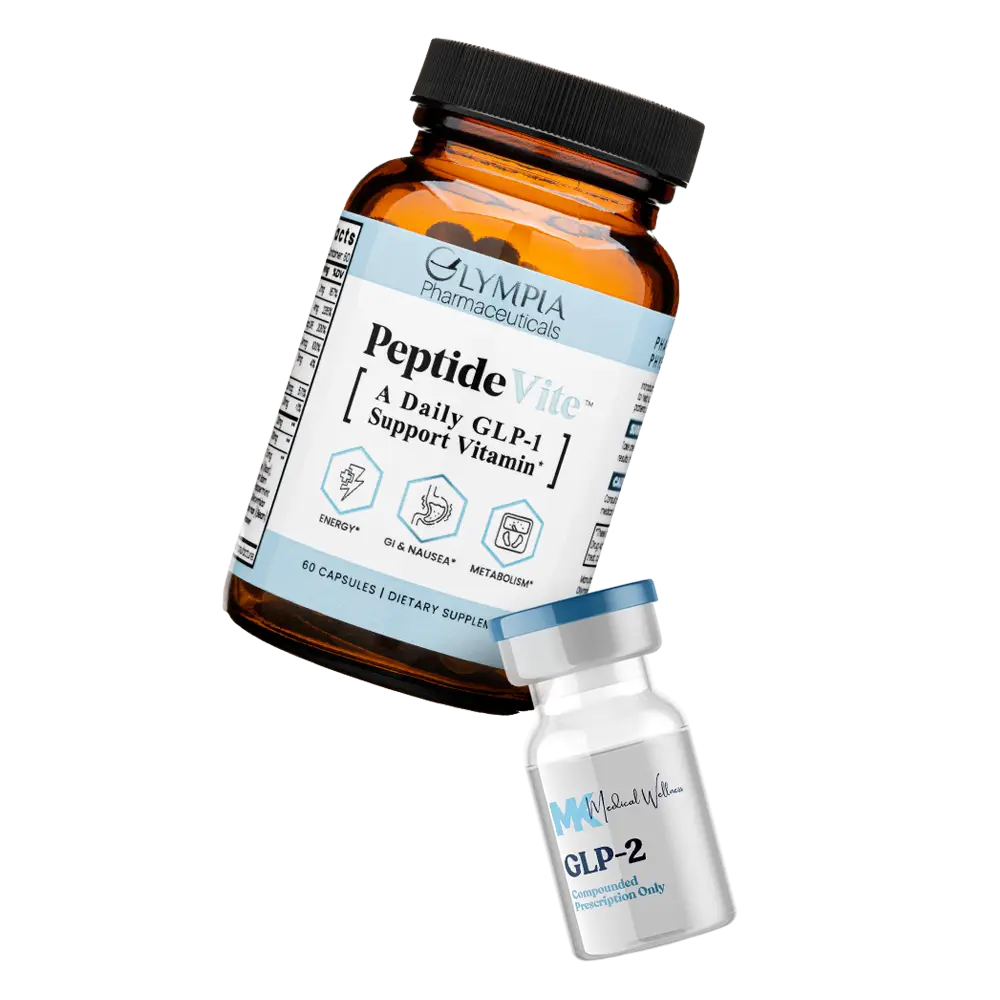 Bundle GLP-2 Injectable 10mg/ml -10mg (1ml) Vial / Peptide Vite