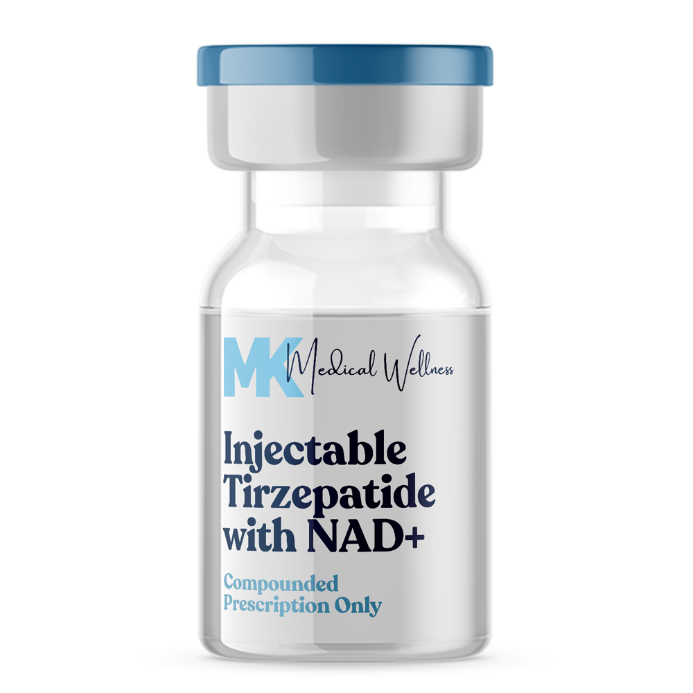 Tirzepatide with NAD+ (Injectable)